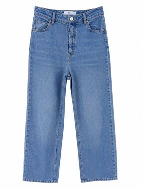 Twik by Simons Organic Cotton Boyfriend Light Wash High waist Jeans - Size 25